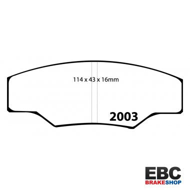 EBC Greenstuff Brake Pads DP2003