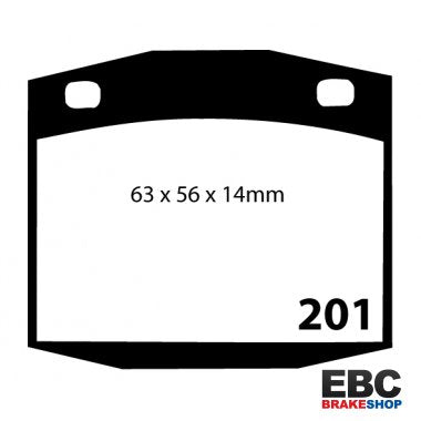 EBC Ultimax Brake Pads DP201