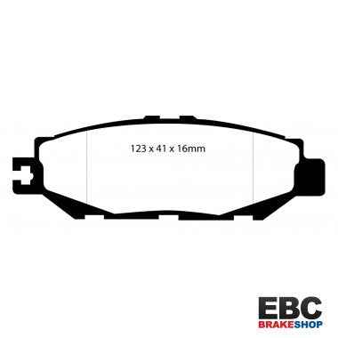 EBC Greenstuff Brake Pads DP21008