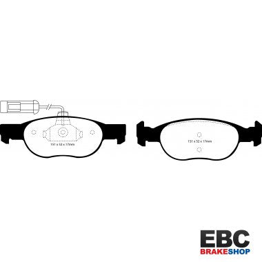 EBC Greenstuff Brake Pads DP21059