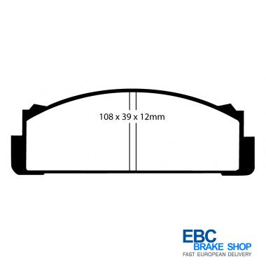 EBC Greenstuff Brake Pads DP2112