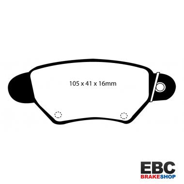 EBC Greenstuff Brake Pads DP21186