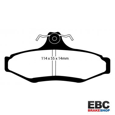 EBC Greenstuff Brake Pads DP21197