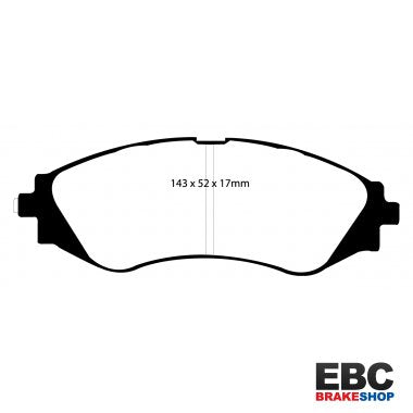 EBC Greenstuff Brake Pads DP21209