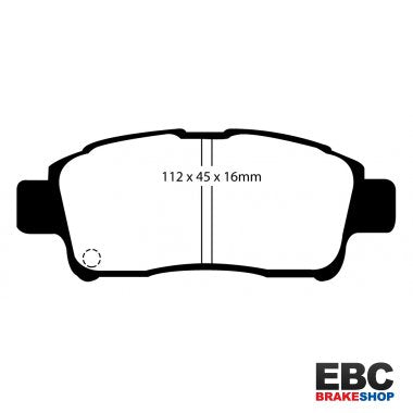 EBC Greenstuff Brake Pads DP21225