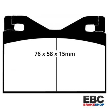 EBC Greenstuff Brake Pads DP2126