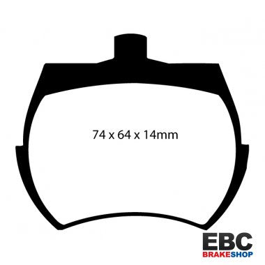 EBC Greenstuff Brake Pads DP2127