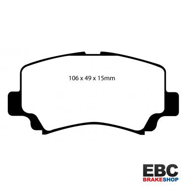 EBC Greenstuff Brake Pads DP21291