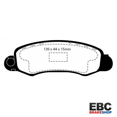 EBC Greenstuff Brake Pads DP21345