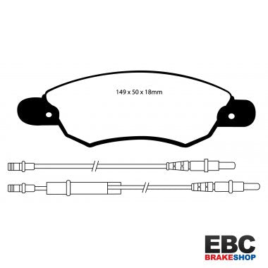 EBC Greenstuff Brake Pads DP21370