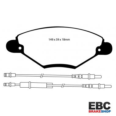 EBC Greenstuff Brake Pads DP21371