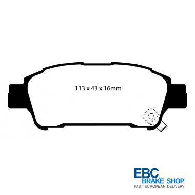 EBC Greenstuff Brake Pads DP21401