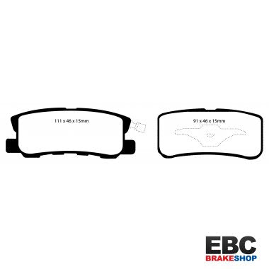 EBC Greenstuff Brake Pads DP21407