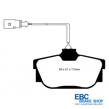 EBC Greenstuff Brake Pads DP21445