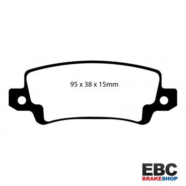 EBC Greenstuff Brake Pads DP21458