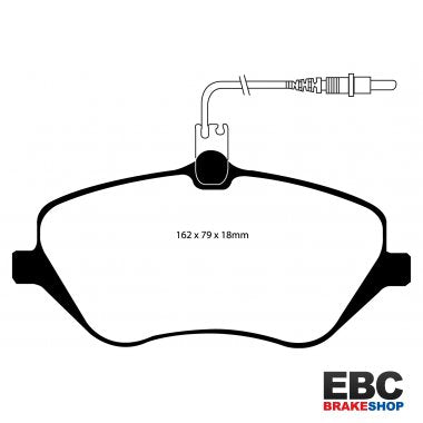 EBC Greenstuff Brake Pads DP21550