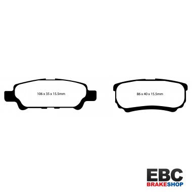 EBC Greenstuff Brake Pads DP21563