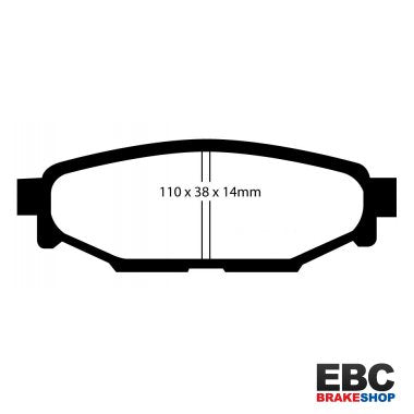 EBC Greenstuff Brake Pads DP21584