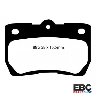 EBC Greenstuff Brake Pads DP21586