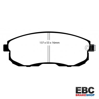 EBC Greenstuff Brake Pads DP21636