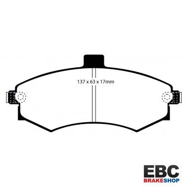 EBC Greenstuff Brake Pads DP21670