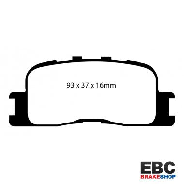 EBC Greenstuff Brake Pads DP21716