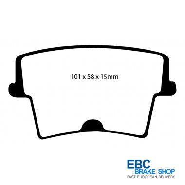 EBC Greenstuff Brake Pads DP21722/2