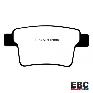 EBC Greenstuff Brake Pads DP21731