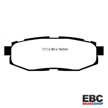 EBC Greenstuff Brake Pads DP21758