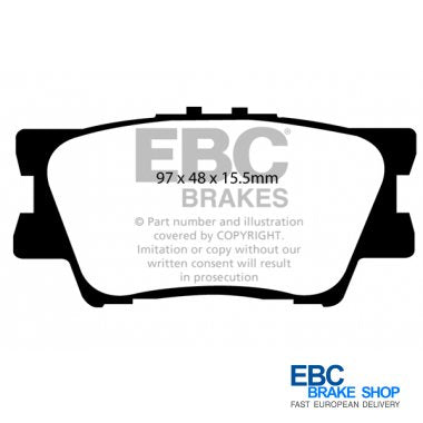 EBC Greenstuff Brake Pads DP21793