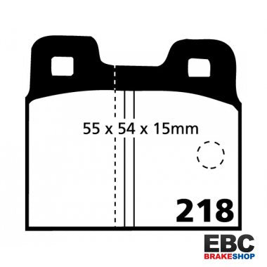 EBC Ultimax Brake Pads DP218