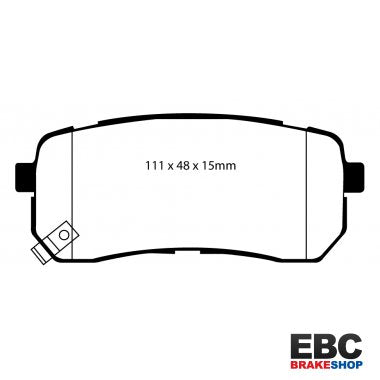 EBC Greenstuff Brake Pads DP21814