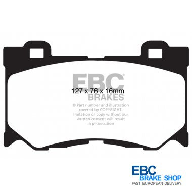 EBC Greenstuff Brake Pads DP21823