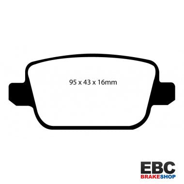 EBC Greenstuff Brake Pads DP21933