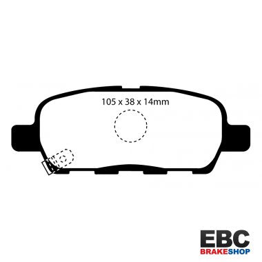 EBC Greenstuff Brake Pads DP21955