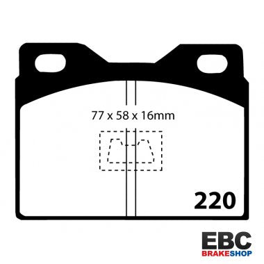 EBC Ultimax Brake Pads DP220