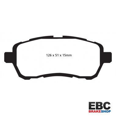 EBC Greenstuff Brake Pads DP22003