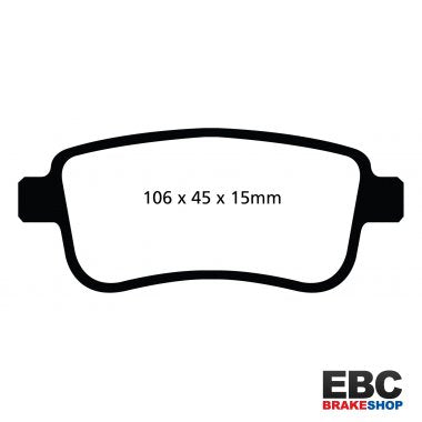 EBC Greenstuff Brake Pads DP22025