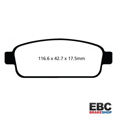 EBC Greenstuff Brake Pads DP22066