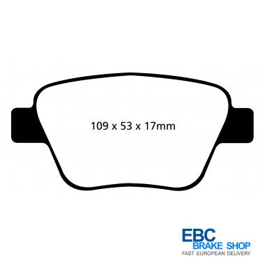 EBC Greenstuff Brake Pads DP22075