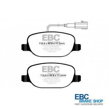 EBC Greenstuff Brake Pads DP22080