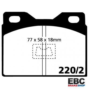EBC Ultimax Brake Pads DP220/2