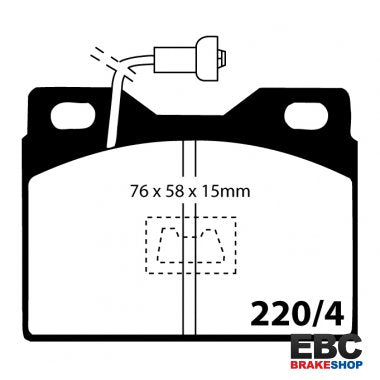 EBC Ultimax Brake Pads DP220/4