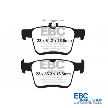 EBC Greenstuff Brake Pads DP22153