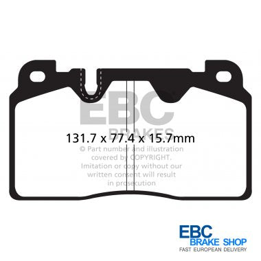 EBC Greenstuff Brake Pads DP22168