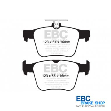 EBC Greenstuff Brake Pads DP22173