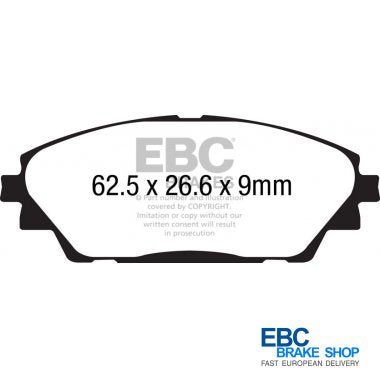 EBC Greenstuff Brake Pads DP22185