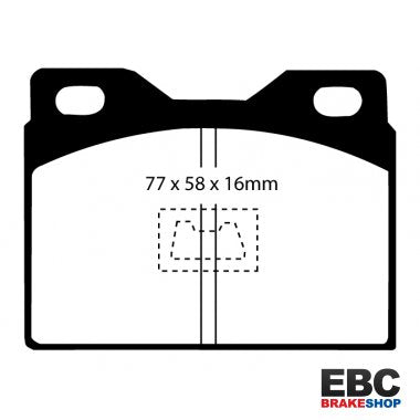 EBC Greenstuff Brake Pads DP2220