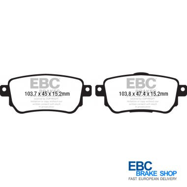 EBC Greenstuff Brake Pads DP22219