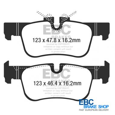 EBC Greenstuff Brake Pads DP22235